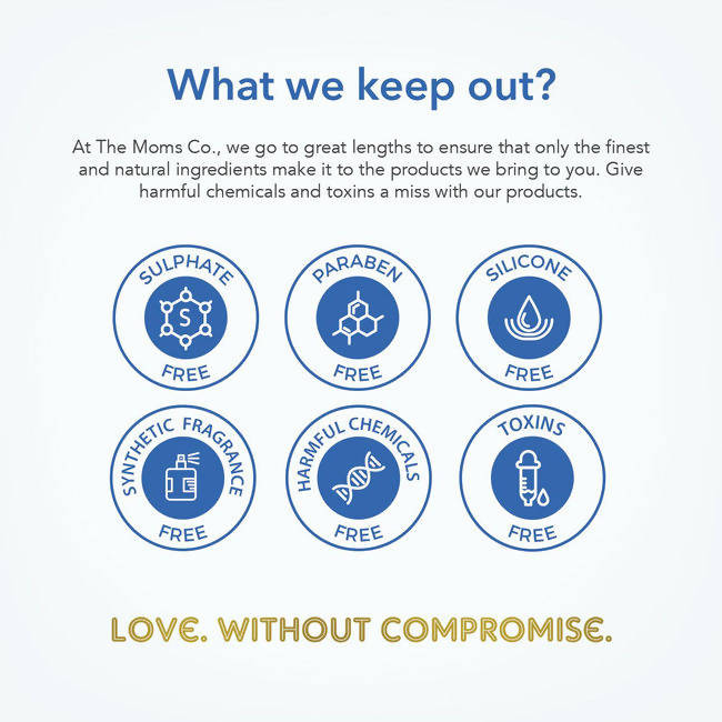 The Moms Co Natural Protein Shampoo - 200 ml