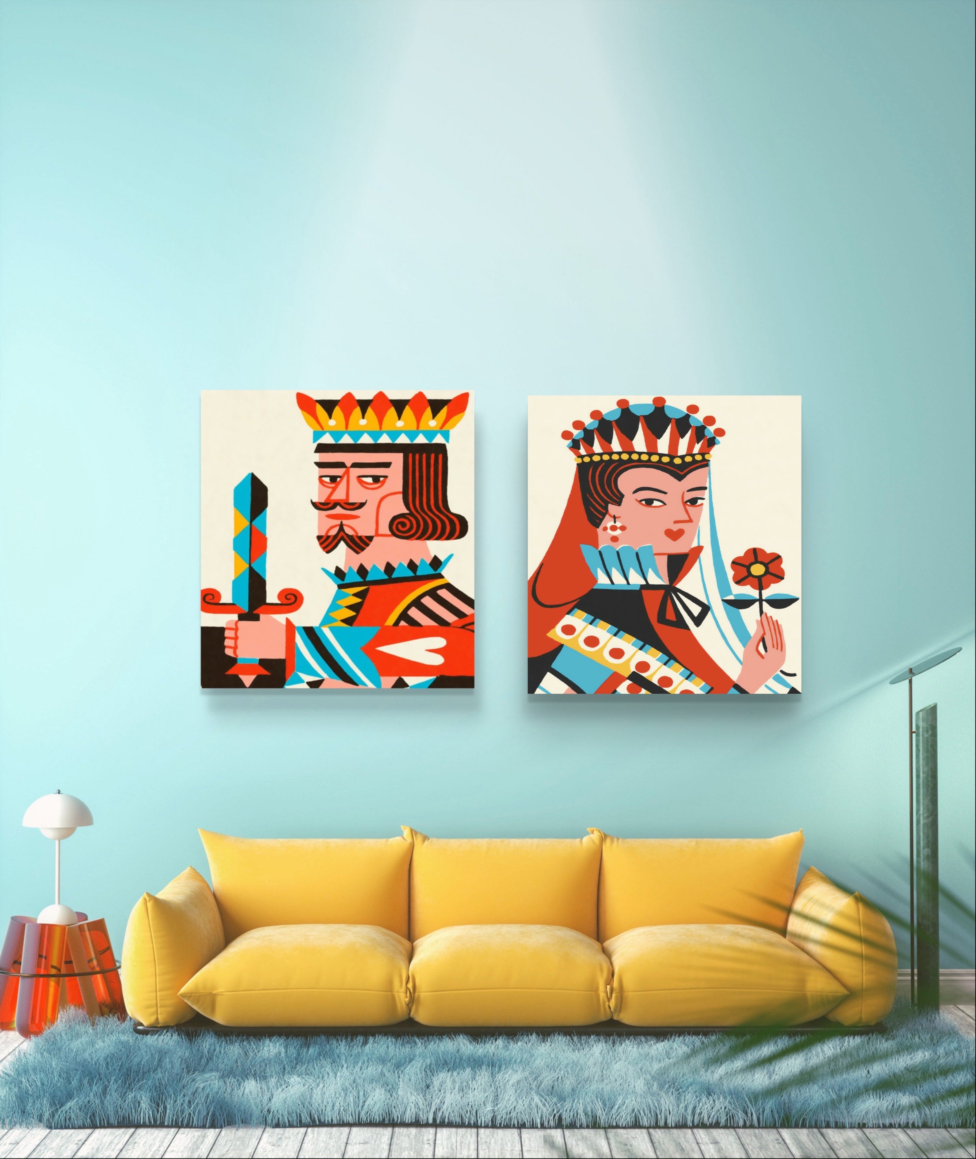 Paint Waint Modern King - Raja Rani Collection - DesiPick