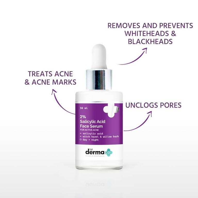The Derma Co 2% Salicylic Acid Serum for Acne - 30 ml
