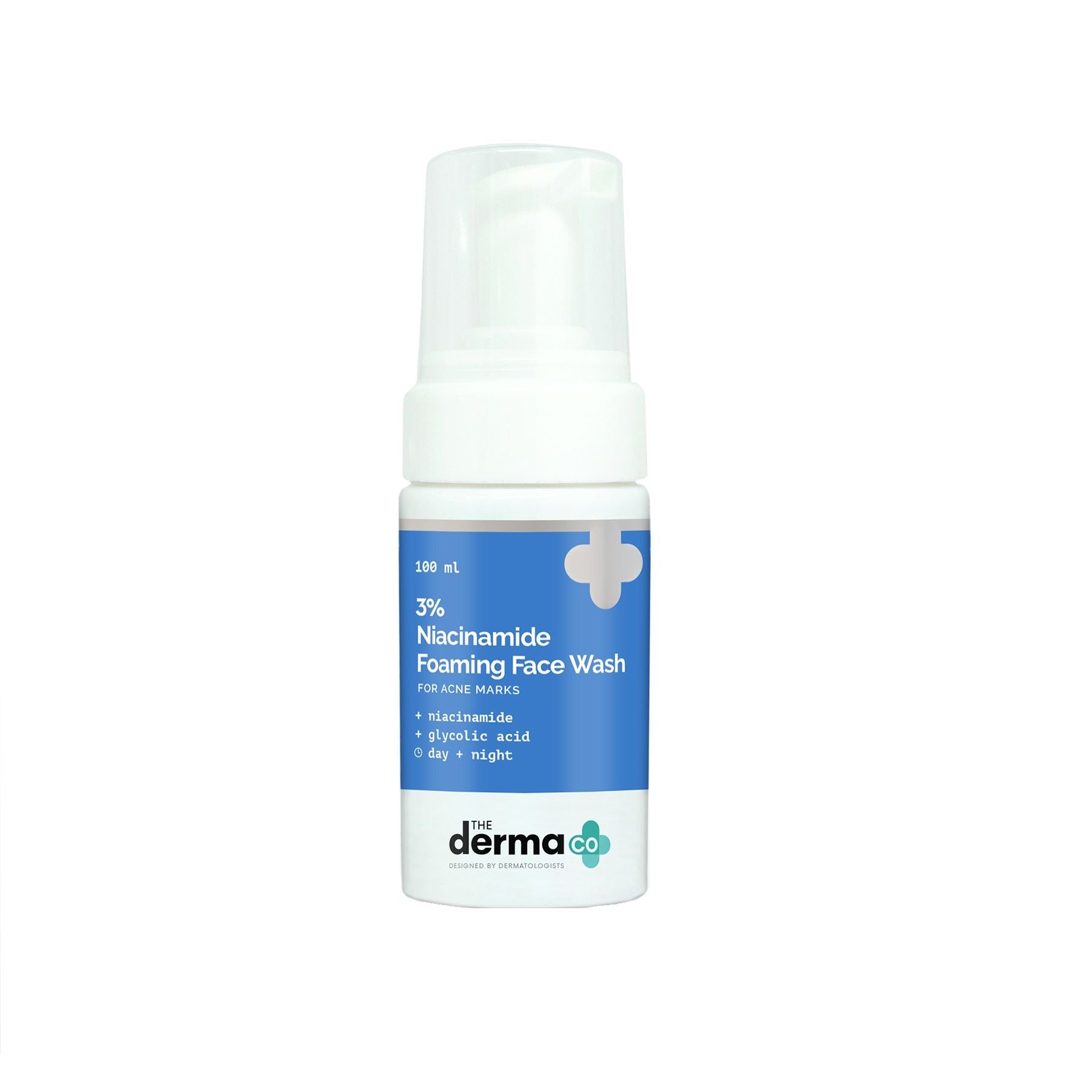 The Derma Co 3% Niacinamide Foaming Face Wash For Acne Marks - 100 ml
