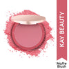 Kay Beauty Matte Blush Coral Charm - 8.5 gms