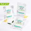 mCaffeine Green Tea Sheet Masks - Pack of 3 | Vitamin C | Niacinamide | Fruit AHA Mix