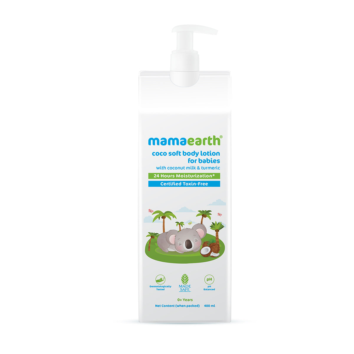 Mamaearth Coco Soft Body Lotion with Turmeric - 400 ml