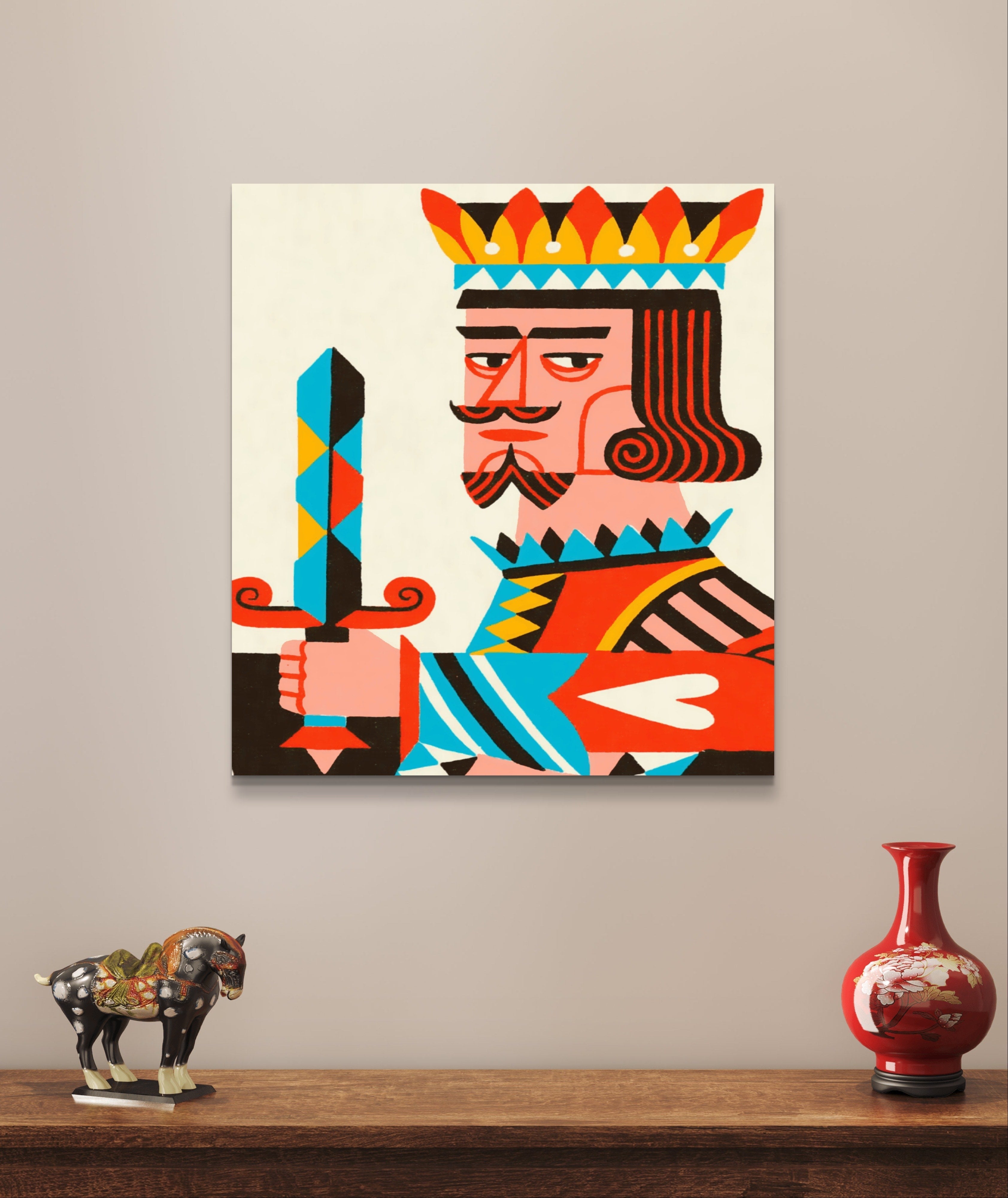 Paint Waint Modern King - Raja Rani Collection - DesiPick