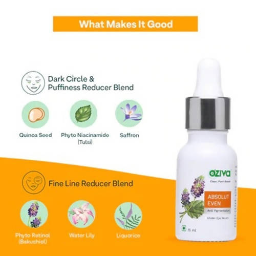 OZiva Absolut Even Anti-Pigmentation Under-Eye Serum