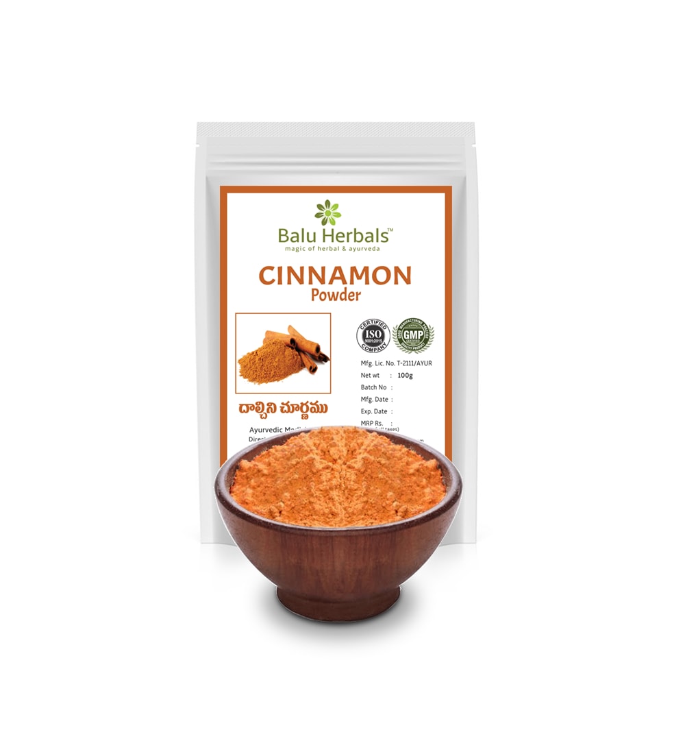 Balu Herbal Pure Cinnamon Powder - 100 gms