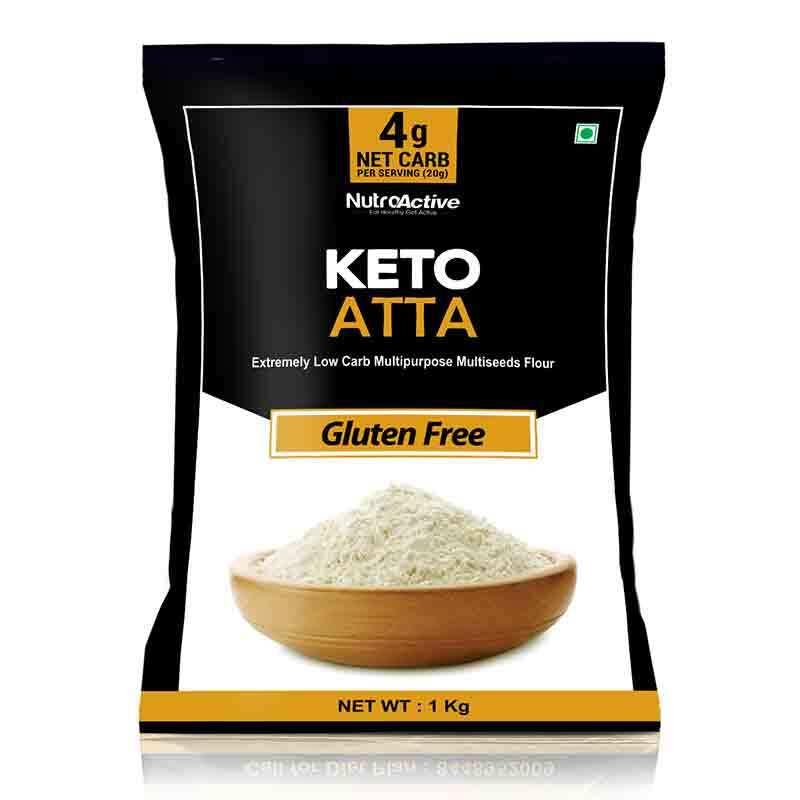 Diabexy NutroActive Keto Atta Gluten Free Ultra Low Carb Flour - 1 kg