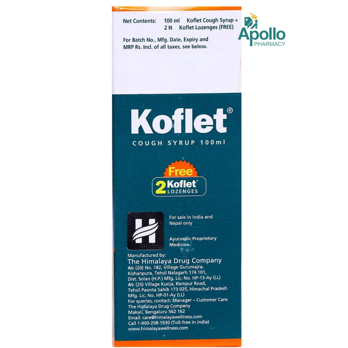 Himalay Koflet Cough Syrup