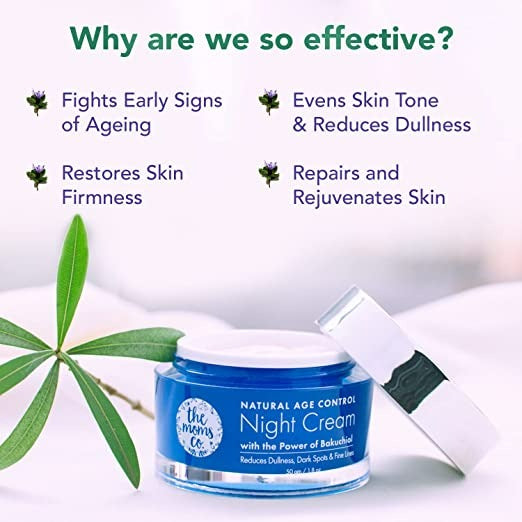 The Moms Co Natural Age Control Night Cream - 50 gms
