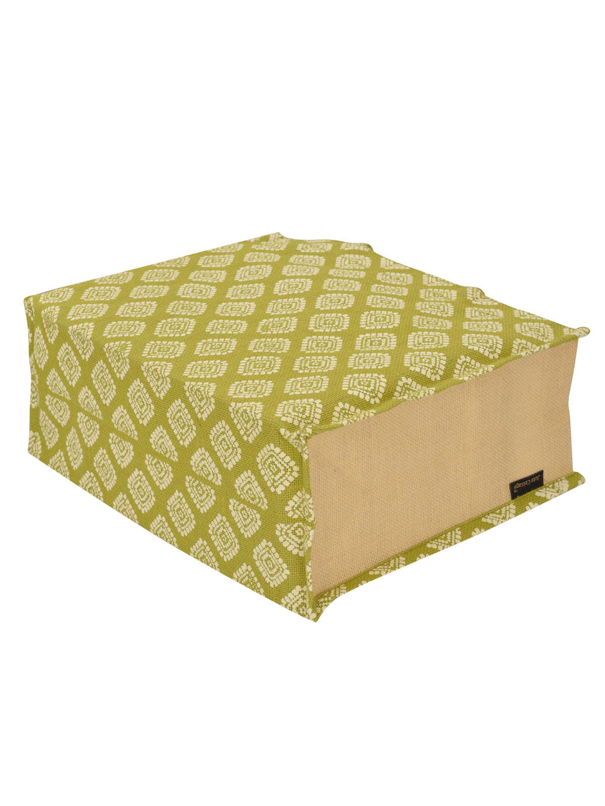 Jute Cottage Shopping Square Diamond All Over Print Zipper