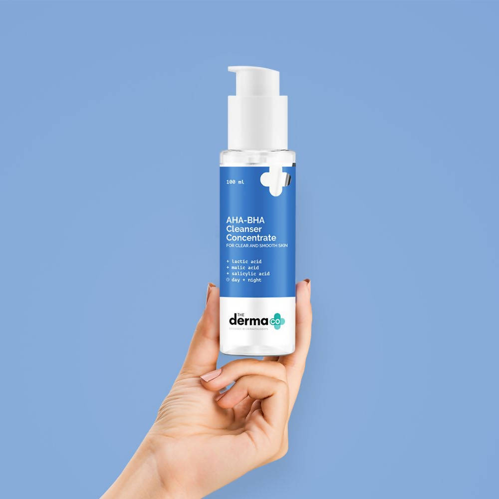 The Derma Co AHA BHA Cleanser Concentrate - 100 ml