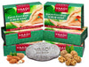 Vaadiherbals Elbow-Foot-Knee Scrub Soap with Almond & Walnut Scrub - Pack of 6