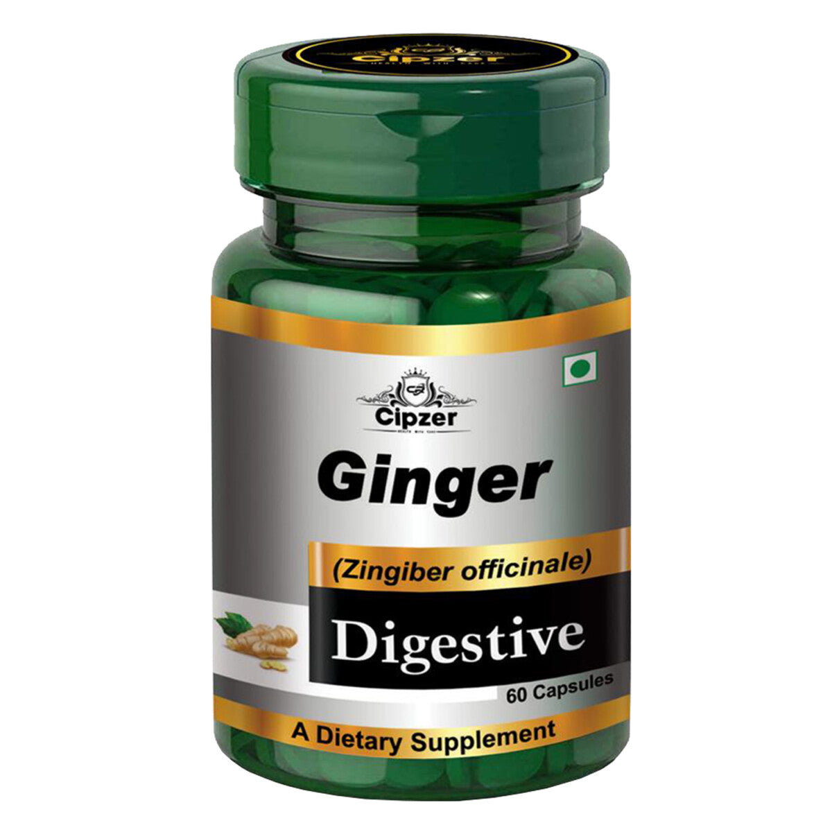 Cipzer Ginger Capsule - DesiPick