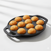 Esspy 12 Pit Pre-Seasoned Cast Iron Paniyaram Pan