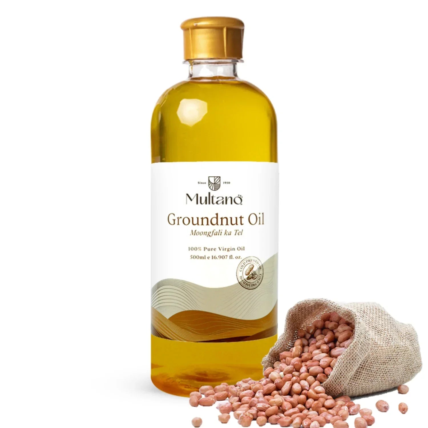 Multano Cold Pressed Groundnut Oil