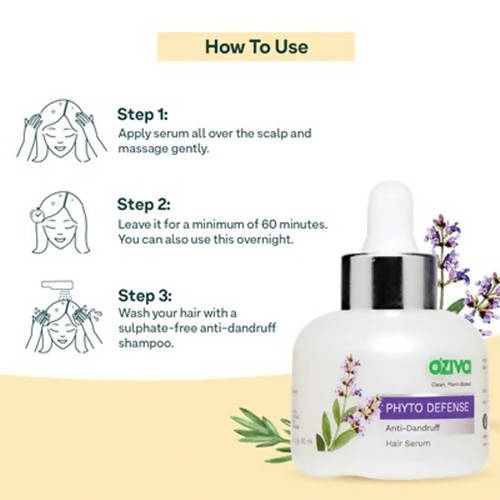 OZiva Phyto Defense Anti-Dandruff Hair Serum