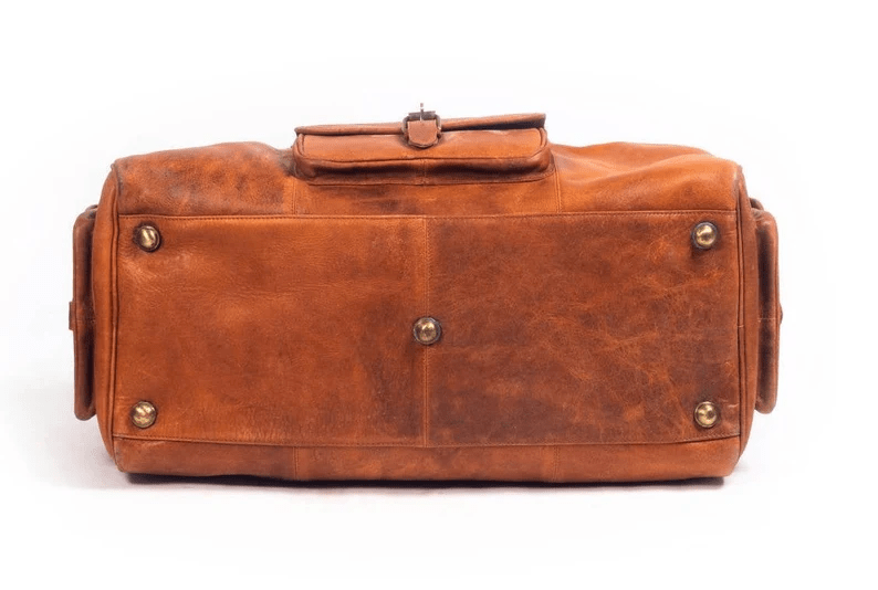 Craftshades Handcrafted Heritage Leather Duffle Bag