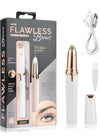 Flawless Eyebrow Shaper Epilator & Nose Hair Trimmer for Women