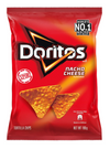 Doritos Frito Lay Nacho Cheese Flavored Tortilla Chips - 190 gms