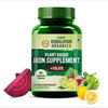 Vlado's Himalayan Organics Plant Based Iron Supplement + Folate Vegetarian Capsules - 90 cap