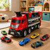 Jam and Honey Mega Hauler Car Carrier Truck Toy Set for Kids