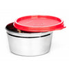 Signoraware Tiny Wonder Steel Container Deep Red