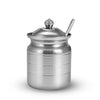 Wonderchef Ambrosia Premium Stainless Steel Ghee Pot with Spoon Lid 500ml Silver