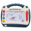 WISHKEY Plastic 2 in 1 Magic Slate Magnetic Drawing Erasable Doodle Pad