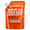 FreeSkin Milk & Honey Face & Body Scrub 225ml Glycolic Acid Salicylic Acid