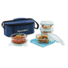 Signoraware Double Decker Glass Lunch Box