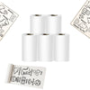 Toy Imagine Non-Sticky Thermal Printer Paper Roll – 2.5 Inch White | 58mm Mini Thermal Roll for Kids