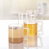 Borosil Glass Tea Cups Classic Delite Mug Set (305ml x 2)
