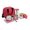 Signoraware Sling Steel Lunch Box with Steel Tumbler