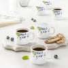Borosil Larah Opalware Lavender Mug 6 Pcs (100ml x 6)