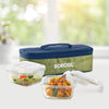 Borosil Ace Green Tiffin Box School Office Lunch (320ml x 2)