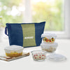 Borosil Ace Daisy Lunch Box School Office Tiffin Set of 4