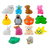 WISHKEY Plastic Bath Toy Set of 12 Pcs