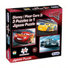 Frank Disney Pixar Cars 3 (48 Pieces) 3 in 1 Jigsaw Puzzle for Kids