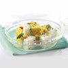 Borosil Microwave Safe Glass Plate 20cm