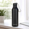 Borosil Loop Vacuum Insulated Stainless Steel Bottle Black 750ml