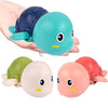 WISHKEY Pack of 2 Swimming Turtle Bath Toy for Babies|Floating Toys for Kids Tub