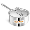 Kraft- follow your imagination Futuretec Triply Stainless Steel Cookware Saucepan With Lid - 1.2 Litre