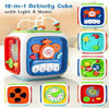 Babyhug Premium 12-in-1 Activity Cube Educational Toy