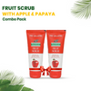 Pure Roots Fruit Scrub Pack of 2 - 100g Each