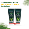 Pure Roots Tea Tree Face Wash 100ml (Pack of 2)