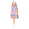 Barbie Fun & Fancy Doll with Metallic Dress & Hair Extension