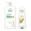 Dove Hair Fall Rescue Shampoo 1L & Conditioner 335 ml (Combo Pack)