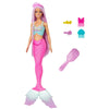 Barbie Mermaid Doll with 7-Inch-Long Pink Hair