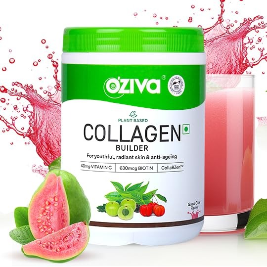 OZiva Vegan Collagen Builder Berry Orange & Watermelon & Guava Glow
