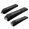 Force24 Nail Cutter Set with Glass File, Ultra Sharp Sturdy Fingernail and Toenail Clipper